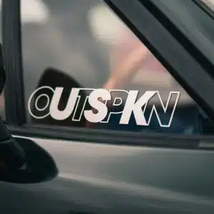 OUTSPKN OUTLND LOGO STICKER